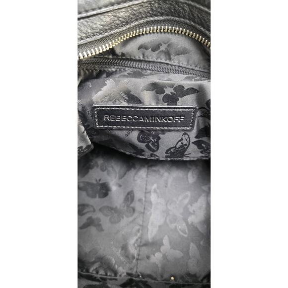 Rebecca Minkoff Fringe Regan Satchel Black with detachable strap - Picture 7 of 7